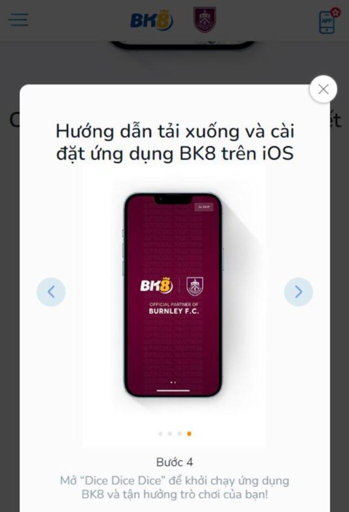 Tải app BK8 trên di động