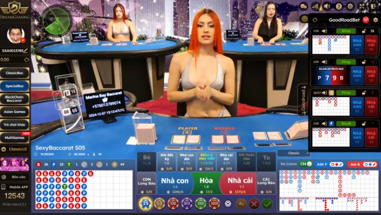 Baccarat không hoa hồng BK8