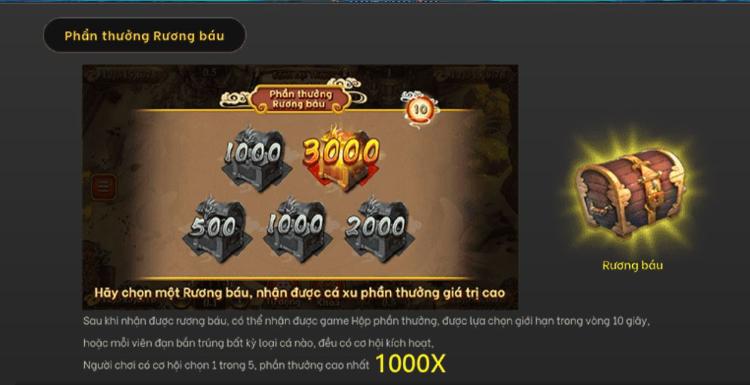 tính năng đặc biệt trong Đại Thánh Bắt Cá