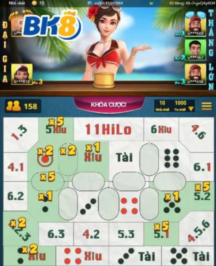 Bàn cược Thai Hi Lo
