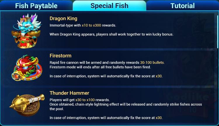 tính năng fishing war