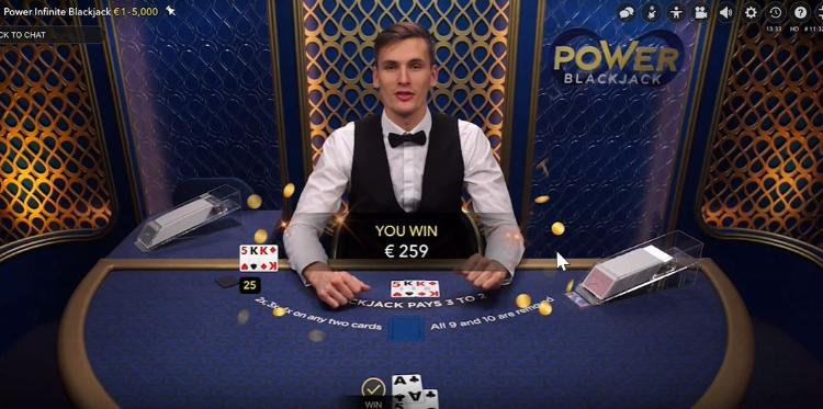 giới thiệu Power Blackjack