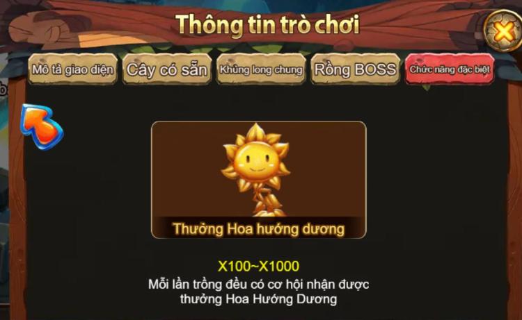 tính năng đặc biệt Plants vs. Dinos