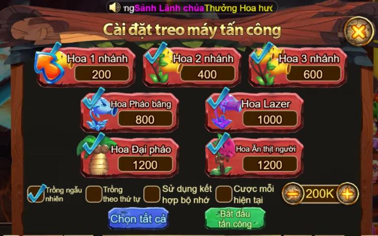 tính năng Plants vs. Dinos