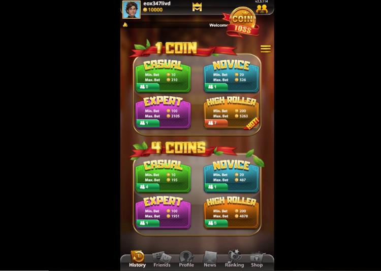 giới thiệu Coin Toss